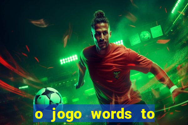 o jogo words to win paga mesmo